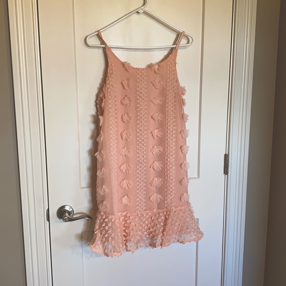 Pink maternity dress. Never been worn